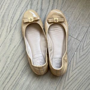 Lightly worn Tory Burch ballet flats